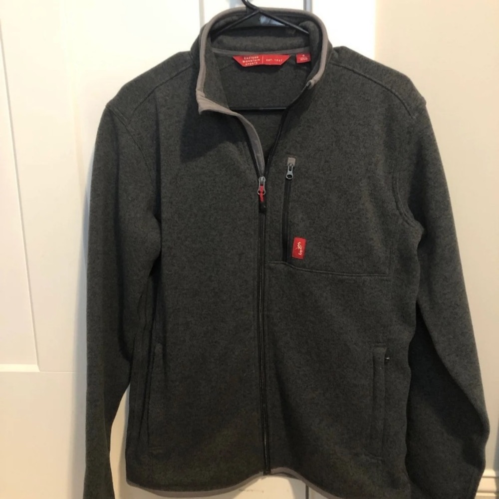 Eastern Mountain Sports zip up sweater jacket